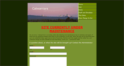 Desktop Screenshot of catwarriors.weebly.com