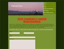 Tablet Screenshot of catwarriors.weebly.com
