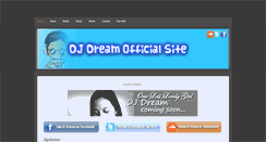 Desktop Screenshot of djdreamofficial.weebly.com