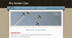 Desktop Screenshot of hermanhistory.weebly.com