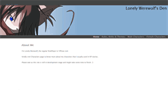 Desktop Screenshot of lonelywerewolf.weebly.com