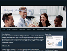 Tablet Screenshot of integrityfundinggrp.weebly.com