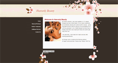 Desktop Screenshot of heavenlybeautytherapy.weebly.com