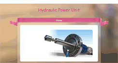 Desktop Screenshot of hydraulicpowerunit.weebly.com