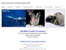 Tablet Screenshot of animalcommunicationupr.weebly.com