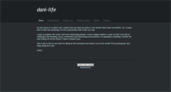 Desktop Screenshot of dani-life.weebly.com