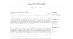 Desktop Screenshot of gameplaytallis.weebly.com