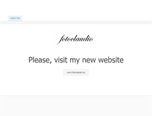 Tablet Screenshot of fotoclaudio.weebly.com