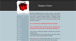 Desktop Screenshot of hampersgalore.weebly.com