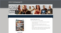 Desktop Screenshot of gtaivfulldownloadpc.weebly.com
