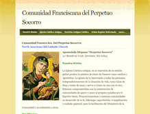 Tablet Screenshot of hispanicfranciscans-oldcatholic.weebly.com