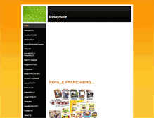 Tablet Screenshot of franchisepinoy.weebly.com