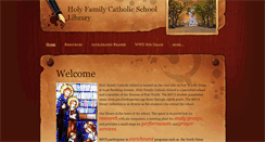 Desktop Screenshot of hfcslibrary.weebly.com