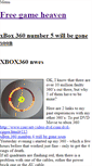 Mobile Screenshot of freegameheaven.weebly.com