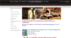 Desktop Screenshot of derryenglish.weebly.com