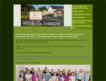 Tablet Screenshot of brynwomensinstitute.weebly.com