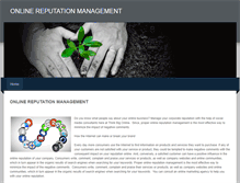 Tablet Screenshot of managingonlinereputation.weebly.com