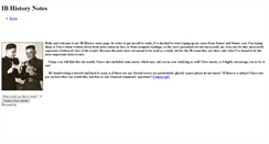 Desktop Screenshot of ibhistory.weebly.com
