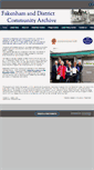 Mobile Screenshot of fakenhamcommunityarchive.weebly.com