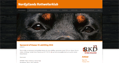 Desktop Screenshot of nordjyllands-rottweilerklub.weebly.com