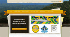 Desktop Screenshot of gruposcoutguarani.weebly.com