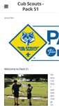 Mobile Screenshot of pack51.weebly.com