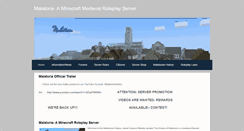 Desktop Screenshot of malatoria.weebly.com