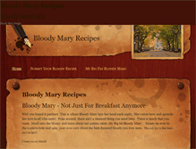 Tablet Screenshot of bloodymaryrecipe.weebly.com