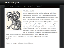 Tablet Screenshot of godsandlegends.weebly.com