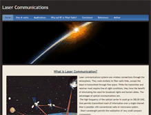 Tablet Screenshot of lasercommunications.weebly.com