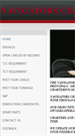 Mobile Screenshot of navigatorchartering.weebly.com