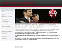Tablet Screenshot of navigatorchartering.weebly.com