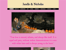 Tablet Screenshot of janelleandnick.weebly.com