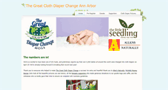 Desktop Screenshot of greatclothdiaperchangeannarbor.weebly.com