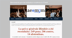 Desktop Screenshot of medecineudemengreve2012.weebly.com