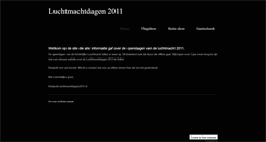 Desktop Screenshot of luchtmachtdagen2011.weebly.com