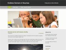 Tablet Screenshot of endlesssomersinnoumea.weebly.com