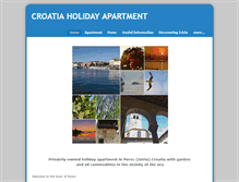 Tablet Screenshot of croatiaapartment.weebly.com