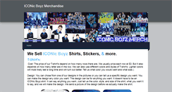 Desktop Screenshot of iconicboyzmerchandise.weebly.com