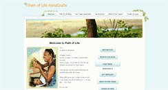 Desktop Screenshot of pathoflifehandcrafts.weebly.com