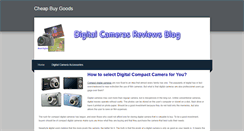 Desktop Screenshot of digitalcamerasblog.weebly.com