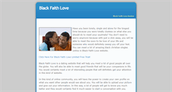 Desktop Screenshot of black-faith-love.weebly.com