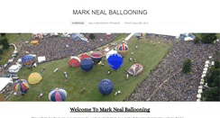 Desktop Screenshot of marknealballooning.weebly.com