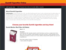 Tablet Screenshot of dunhillcigarettes.weebly.com