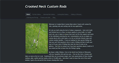 Desktop Screenshot of crookedneckcustomrods.weebly.com