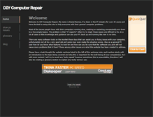 Tablet Screenshot of diycomputerrepair.weebly.com