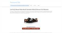 Desktop Screenshot of footwearsitet3.weebly.com