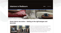 Desktop Screenshot of interiorsinredbourn.weebly.com