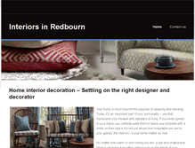 Tablet Screenshot of interiorsinredbourn.weebly.com
