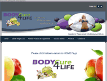 Tablet Screenshot of bodycure4life.weebly.com